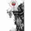 Карикатура про дтп, дорожные знаки черная