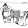 Карикатура про телевизор